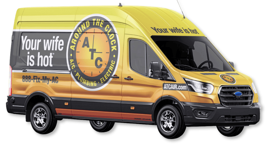 Around the Clock service van