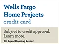 Wells Fargo Home Projects credit card logo