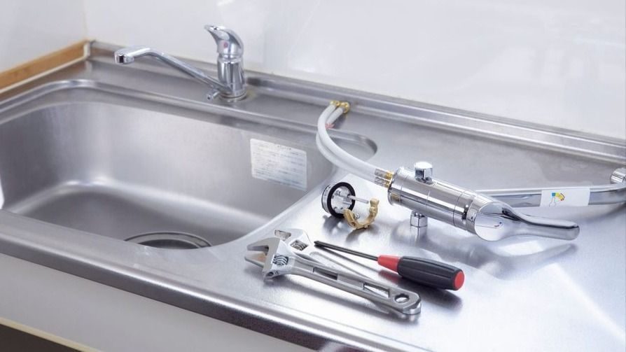 Kitchen plumbing repair